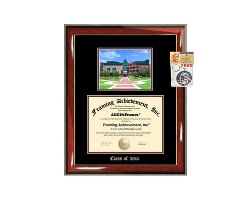 University Texas San Antonio Diploma Frame Big UTSA Graduation Gift Case Embossed Picture Frames Engraving Degree Graduate Bachelor Masters MBA PHD Doctorate School