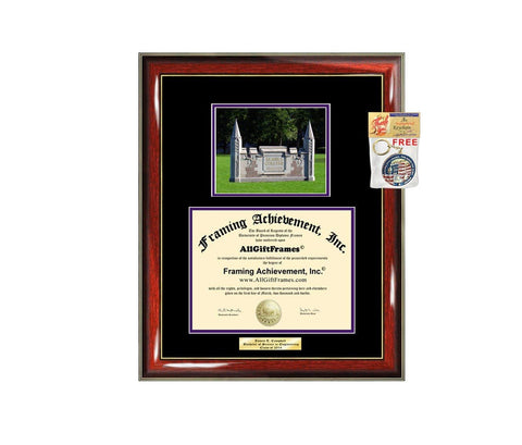 Diploma Frame Elmira College Graduation Gift Idea Engraved Picture Frames Engraving Degree Large Personalized Document Cheap Graduate Bachelor Masters MBA PHD Doctorate