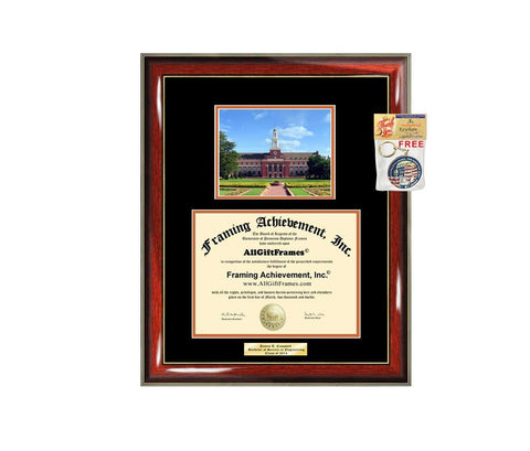 Diploma Frame OSU Oklahoma State University Graduation Gift Idea Engraved Picture Frames Engraving Degree Cheap Graduate Bachelor Masters MBA PHD Doctorate School