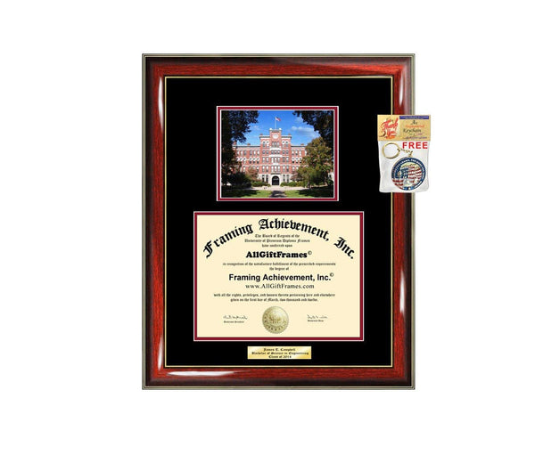 Diploma Frame Clark University Campus Photo Graduation Graduation Gift Idea Engraved Picture Frames Engraving Degree Large Personalized Document Cheap Graduate Graduate Degree