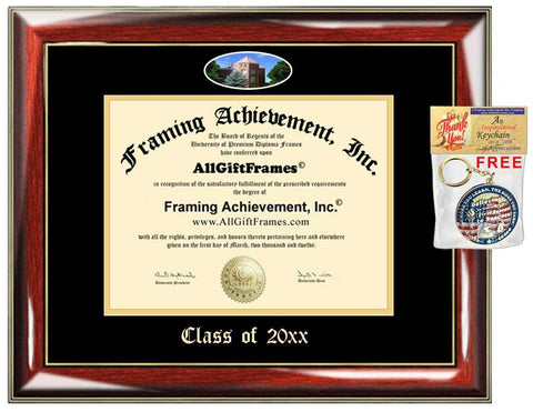 Custom Diploma Frame Embossed NAU College Best Graduation Degree Frame Double Mat Campus Fisheye Picture Frame Northern Arizona University Cheap Degree Graduate Gift
