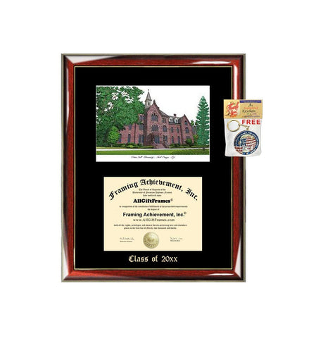 Seton Hall University Diploma Frame Emboss Lithograph SHU Degree Framing Certificate Plaque Graduation Gift Black Matted College University Diploma Frames