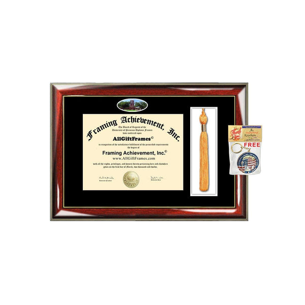Hardin–Simmons University Diploma Tassel Frame HSU School Campus Photo Custom Tassel College Degree Double Framing Document Graduation Gift Bachelor Master MBA Doctorate PHD Certificate