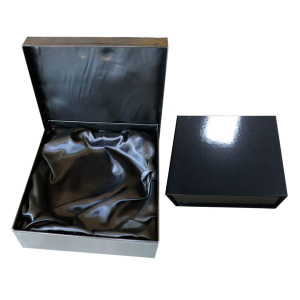 Gold Mantle Clock Awards Retirement Gifts Engraved Personalized Davinci Dial Clock Suspended Glass Cherry Base Anniversary Promotion Service Employee Recognition Award