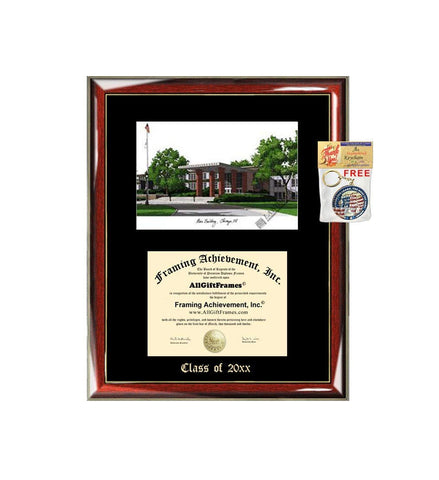 Saint Xavier University Diploma Frame Emboss Lithograph SXU Degree College Framing Graduation Gift Graduate Certificate Black Mat University Diploma Frames