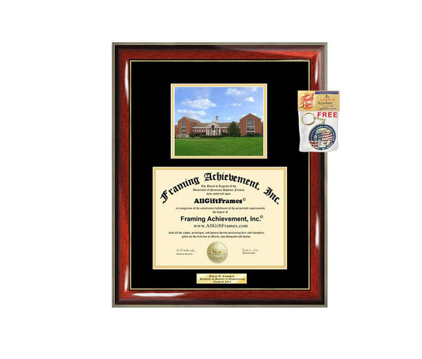 Diploma Frame UMGC University of Maryland Global Campus Graduation Gift Idea Engraved Picture Frames Engraving Degree Graduate Bachelor Masters MBA PHD Doctorate School