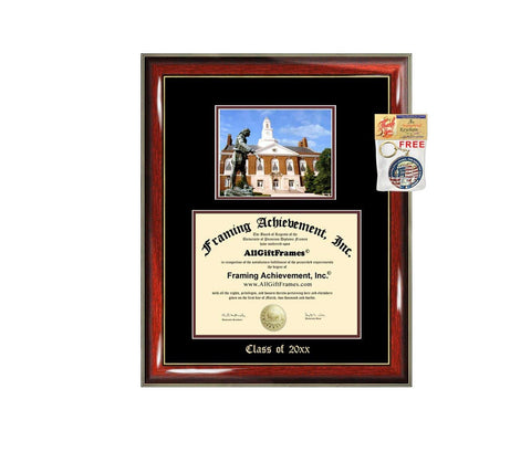 Diploma Frame Big Eastern Kentucky University EKU Graduation Gift Case Embossed Picture Frames Engraving Certificate Holder Graduate Bachelor Masters MBA PHD Doctorate