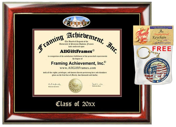 EKU Custom Diploma Frame Embossed Best Graduation Degree Eastern Kentucky University Frame Double Mat Campus Fisheye Picture Frame Cheap Degree Certificate Graduate Gift
