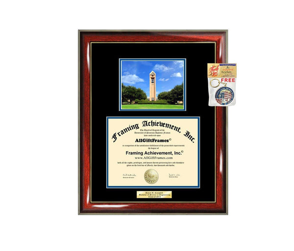 Diploma Frame LeTourneau University Graduation Gift Idea Engraved Picture Frames Engraving Degree Large Cheap Graduate Bachelor Masters MBA PHD Doctorate School