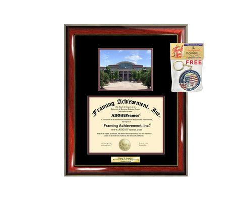Diploma Frame Middle Tennessee State University MTSU Graduation Gift Idea Engraved Picture Frames Engraving Degree Large Bachelor Masters MBA PHD Doctorate School
