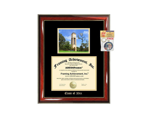 Diploma Frame Big University of Texas Tyler School Campus Photo Graduation Degree Framing Document Graduation Gift JD Juris Doctor Bachelor Master MBA Doctorate PHD Cheap Best