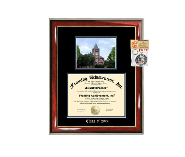 University of New Hampshire Diploma Frame Big UNH School Campus Photo Graduation Double Mat Degree Framing Document Graduation Gift Bachelor Master MBA Doctorate PHD Cheap Best