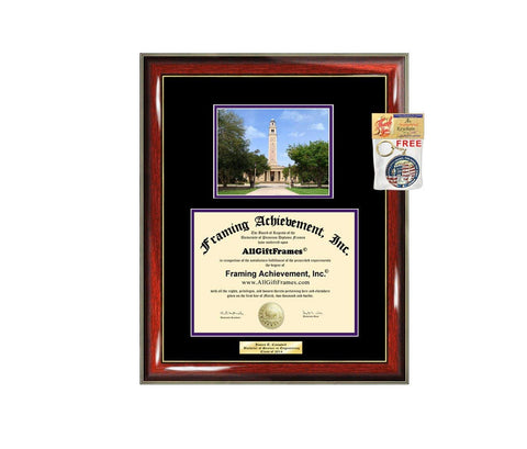 Diploma Frame Louisiana State University LSU Graduation Gift Idea Engraved Picture Frames Engraving Degree Large Cheap Graduate Bachelor Masters MBA PHD Doctorate School