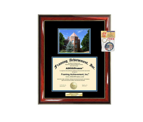 Diploma Frame Northern Arizona University NAU Graduation Gift Idea Engraved Picture Frames Engraving Degree Cheap Graduate Bachelor Masters MBA PHD Doctorate School
