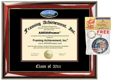 AllGiftFrames Custom Diploma Frame Embossed Transylvania University College Best Graduation Degree Frame Double Transylvania Campus Fisheye Picture Frame Cheap Graduate Gift