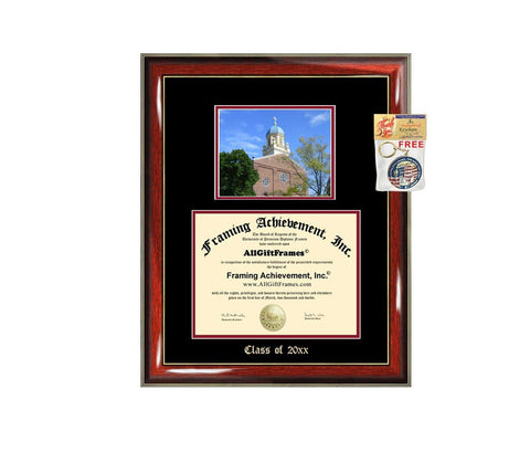 Diploma Frame Big University of Dayton Graduation Gift Case Embossed Picture Frames Engraving Degree Graduate Bachelor Masters MBA PHD Doctorate School