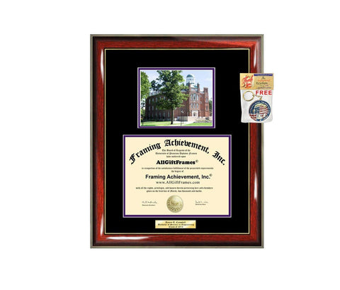 Diploma Frame University of Mount Union UMU Graduation Gift Idea Engraved Picture Frames Engraving Degree Cheap Graduate Bachelor Masters MBA PHD Doctorate School