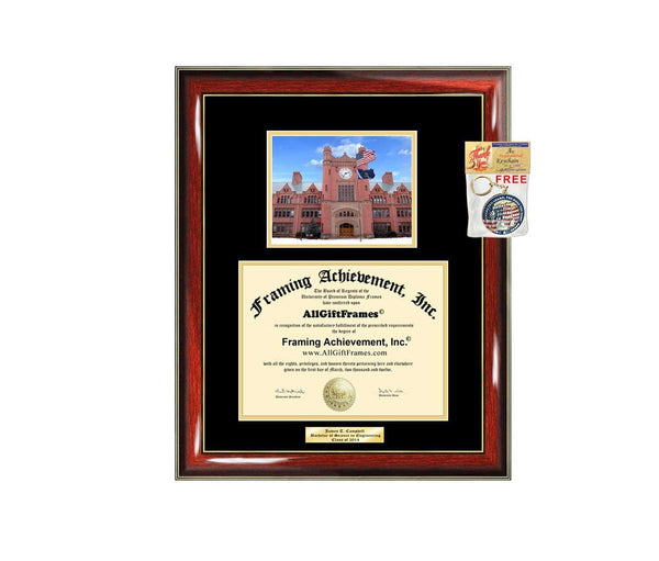 Diploma Frame University of Idaho Graduation Gift Idea Engraved Picture Frames Engraving Degree Cheap Graduate Bachelor Masters MBA PHD Doctorate School