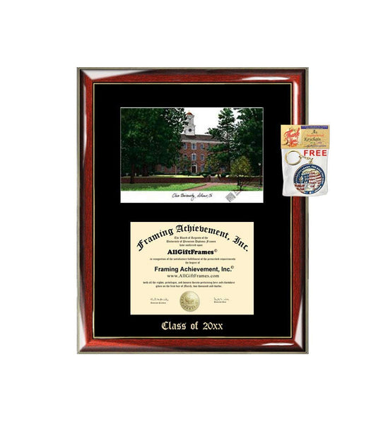 University of Oklahoma Diploma Frame Emboss Lithograph OU Degree Framing Certificate College Plaque Graduation Gift Graduate Black Matted Frames