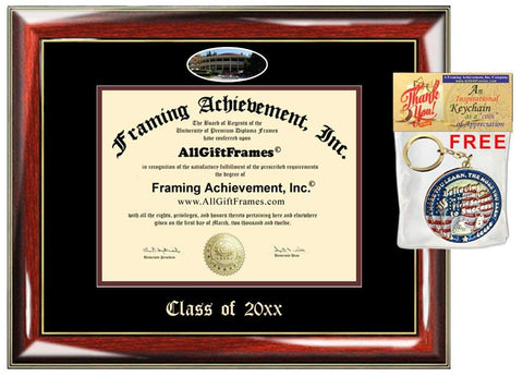 AllGiftFrames Claremont McKenna College Custom Diploma Frame Embossed Claremont University Best Graduation Degree Frame Double Mat Campus Fisheye Picture Frame Cheap Degree Gift
