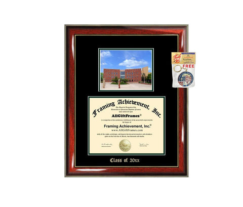 Diploma Frame Big Colorado State University Campus Photo Graduation Gift Case Embossed Picture Frames Engraving Certificate Degree