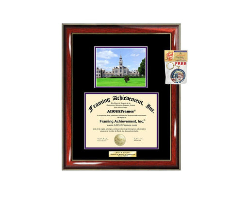 Diploma Frame Kansas State University KSU Graduation Gift Idea Engraved Picture Frames Engraving Degree Large Cheap Graduate Bachelor Masters MBA PHD Doctorate School