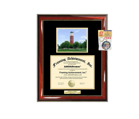 Diploma Frame GVSU Grand Valley State University Graduation Gift Idea Engraved Picture Frames Engraving Degree Large Cheap Graduate Bachelor Masters MBA PHD Doctorate