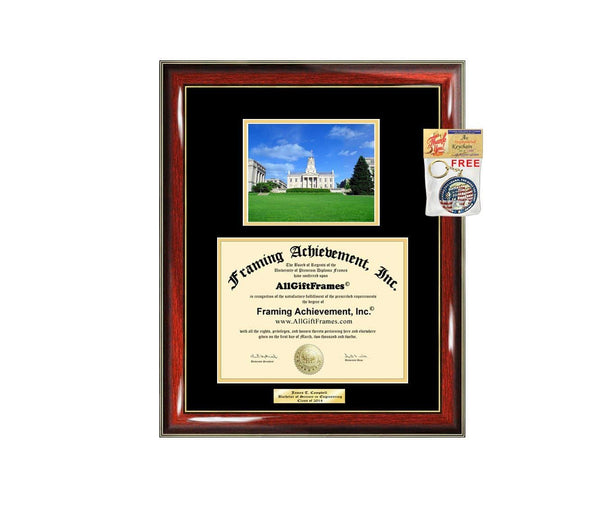 Diploma Frame University of Iowa Graduation Gift Idea Engraved Picture Frames Engraving Degree Cheap Graduate Bachelor Masters MBA PHD Doctorate School