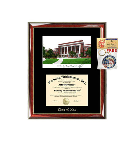 University of Memphis Graduation Custom Frame Emboss Lithograph Diploma Degree Framing Embossed Bachelor MBA Master PHD Certificate Framing