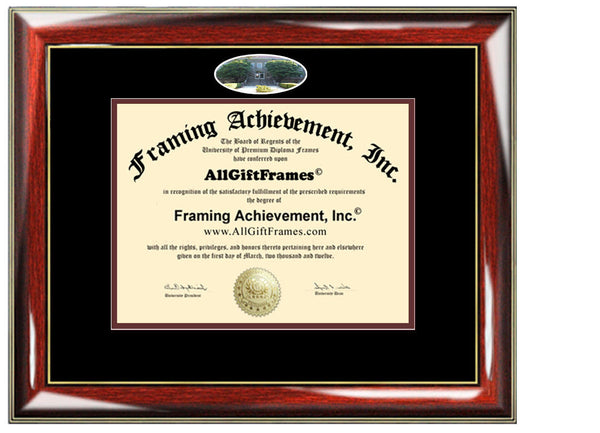 University of La Verne diploma frame campus photo certificate framing graduation gift document plaque ULV degree holder case graduate gifts