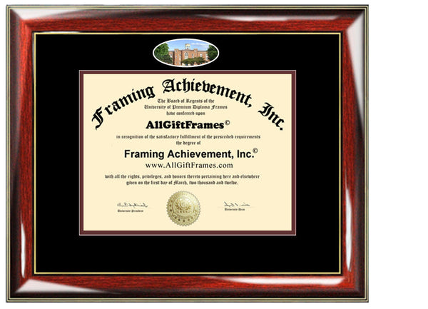 Knox College diploma frame certificate framing school photo campus graduation document college degree plaque graduate holder case custom