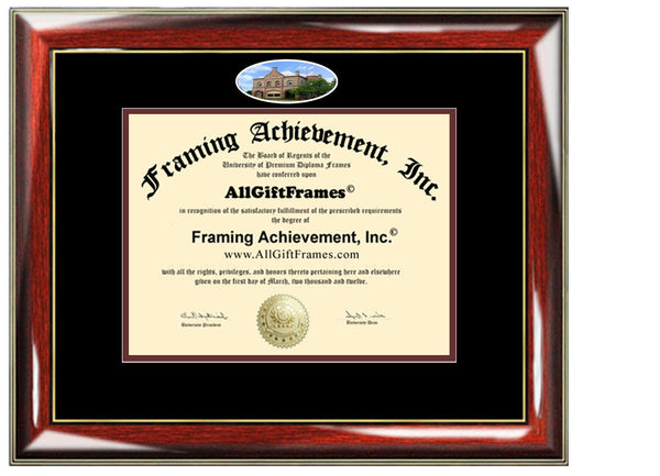 Colgate University diploma frame degree framing school picture gift graduation campus certificate plaque document graduate holder case
