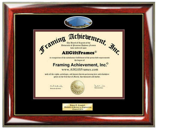 CSULB diploma frame California State University Long Beach certificate Personalized Bachelor Master Doctorate phd mba Engrave Holder Case