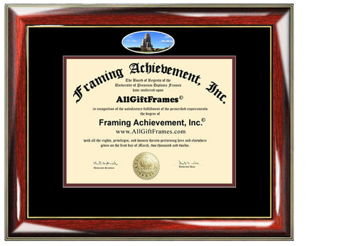 University of Pittsburgh diploma frame campus photo certificate framing graduation document college degree plaque graduate holder picture