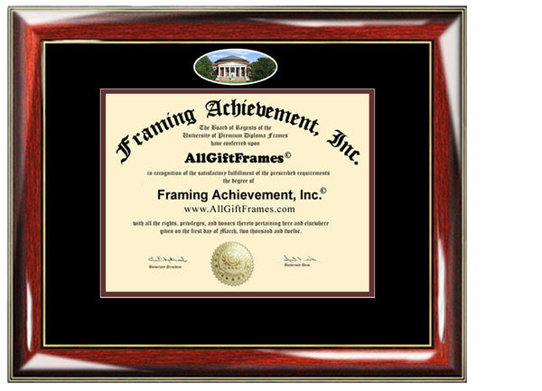 University of Louisville diploma frame campus photo certificate framing graduation gift holder college degree case plaque graduate document