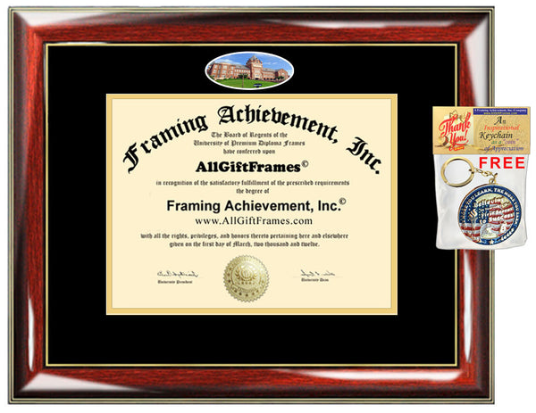 Saint Louis University diploma frame SLU campus school picture certificate degree framing gift graduation case plaque certification document