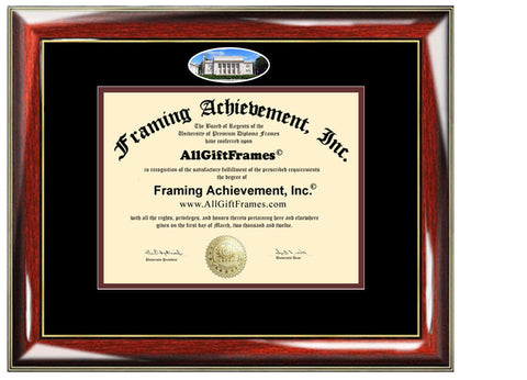 Chapman University diploma frame degree certificate framing school picture graduation gift plaque campus award document holder case graduate
