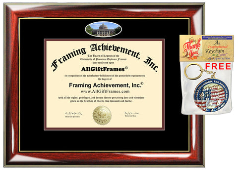 University of Rochester diploma frame campus photo certificate framing graduation double matted document college degree plaque graduate