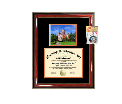 Auburn University diploma frame degree frames framing gift graduation plaque document graduate alumni campus certificate Auburn